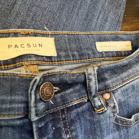 Pacsun High-Rise Kick Flare size 28 - Picture 2 of 6